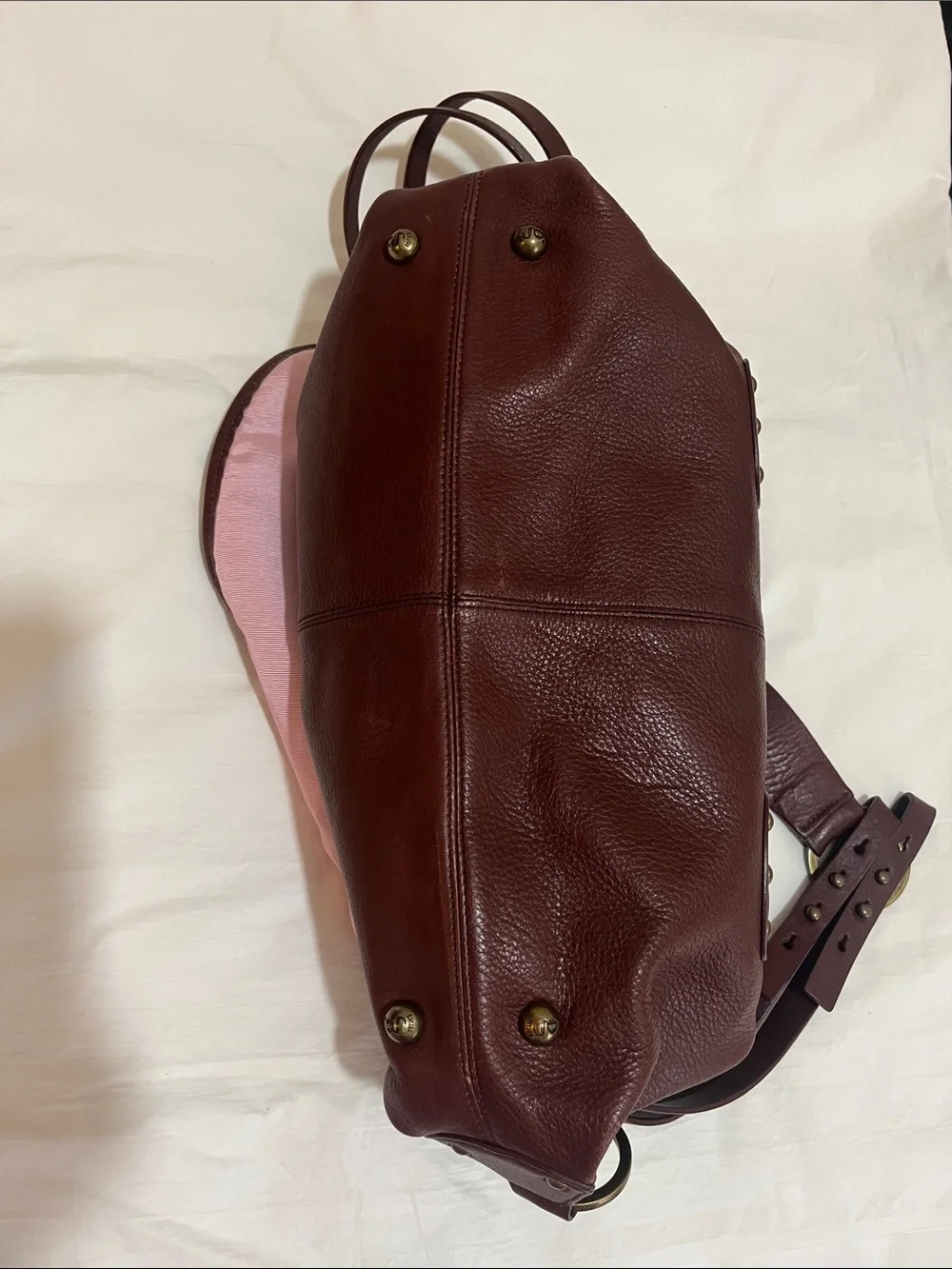 G series Flap Brown Soft Leather Bag Tobacco Glamour Sport Lthr Unit